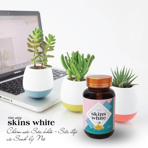 Skins white ''Hộp 1 lọ X 30 Viên Nang''